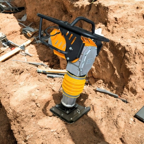 Máy Đầm Cóc Điện 380v-100e