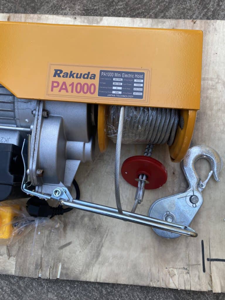 TỜI ĐIỆN TREO PA1000-20M TẢI TRỌNG 350-700KG