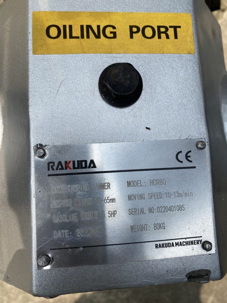 Máy Đầm Cóc Xăng RM80G