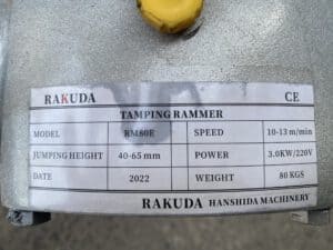 Thông số kỹ thuật RM80E/220V