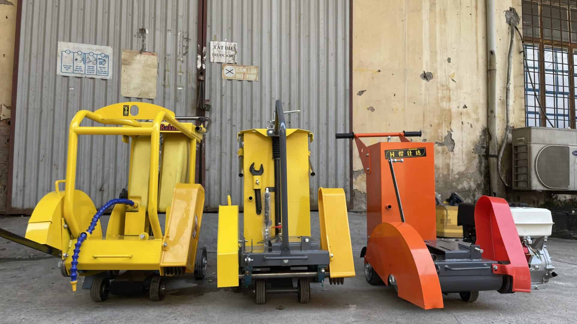 KHUNG MÁY CẮT BÊ TÔNG CBT-20A - 18CM