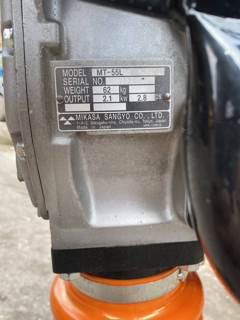 MÁY ĐẦM CÓC BÃI MIKASA MT55L-EH09.2