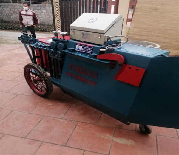 Máy Bẻ Đai Tự Động – Ø6 – Ø8 –Thế Hệ Mới Có Bánh Xe To