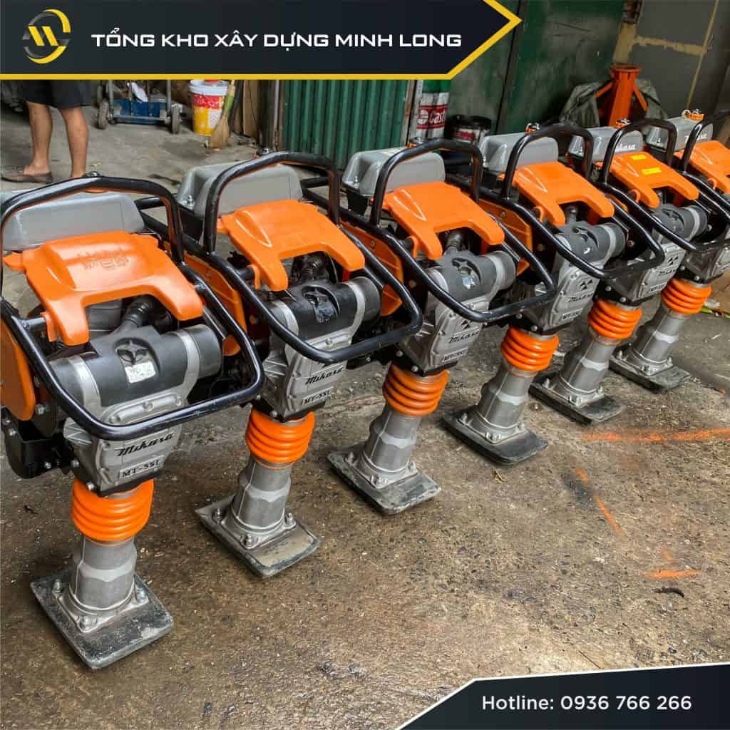 Máy Đầm Cóc Mikasa, Động Cơ Robin Chống Ồn