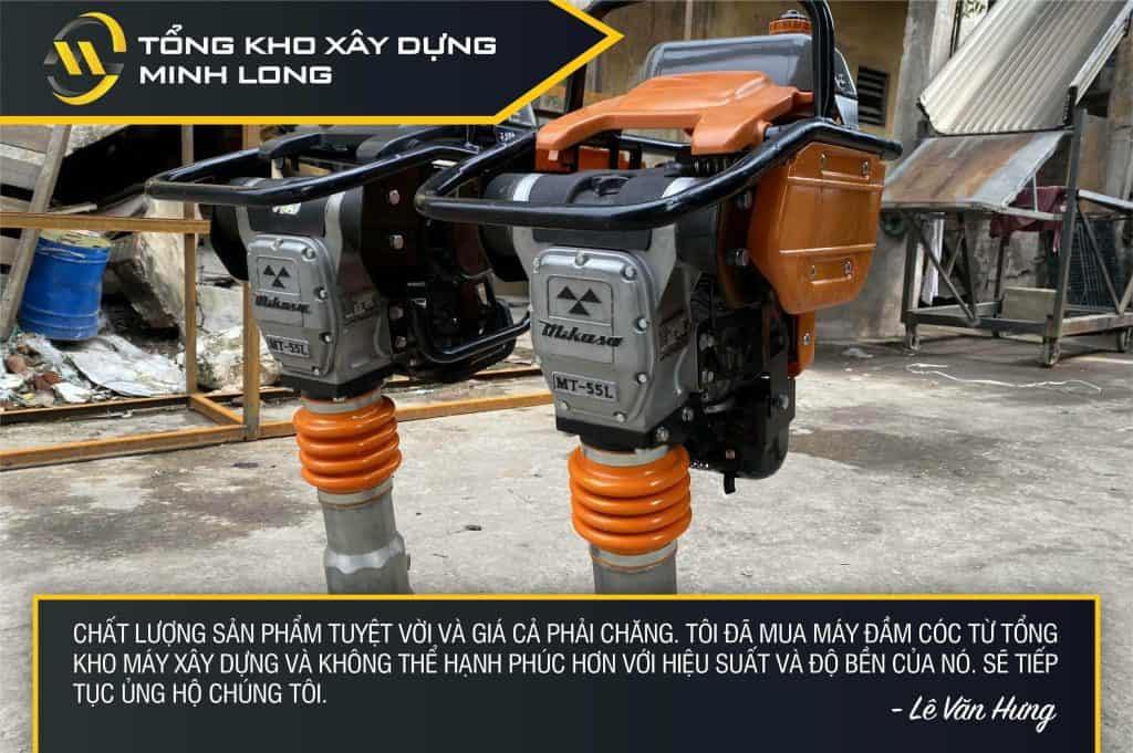 Máy Đầm Cóc Mikasa, Động Cơ Robin Chống Ồn