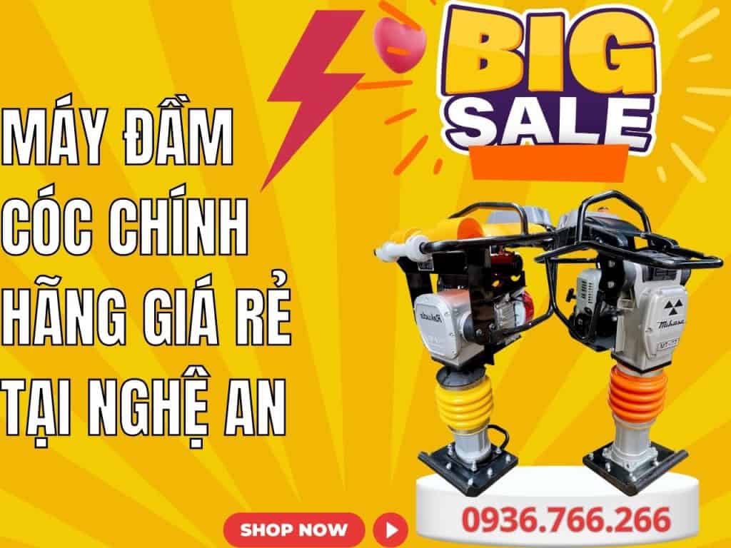 Mua Máy Đầm Cóc Tại Nghệ An
