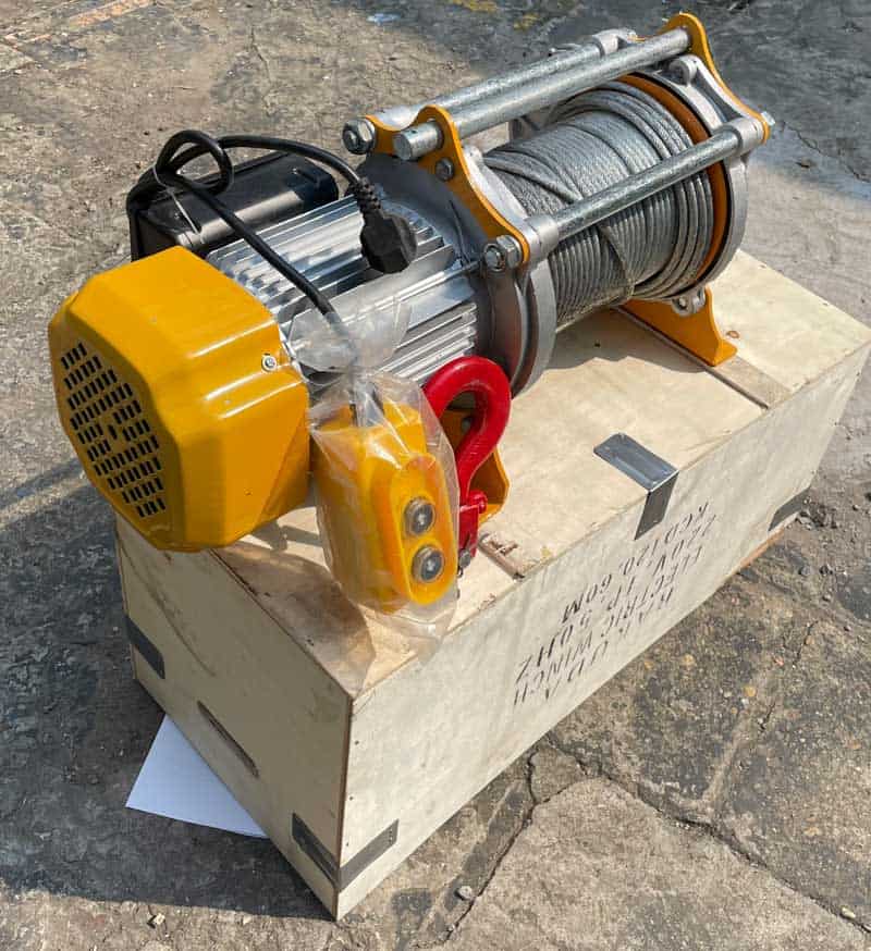 Máy tời điện 500kg KCD400/800-30M