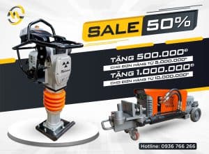 Máy Đầm Cóc, Cắt Uốn Sắt Giá Rẻ