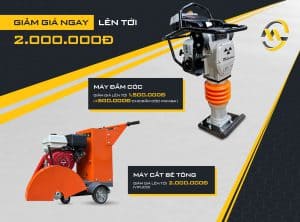 Máy Đầm Cóc, Máy Cắt Bê Tông
