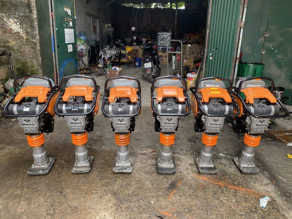 Máy Đầm Cóc Nhật Các Loại, MT77, MT55, MT66, Đầm Cóc Chống Ồn